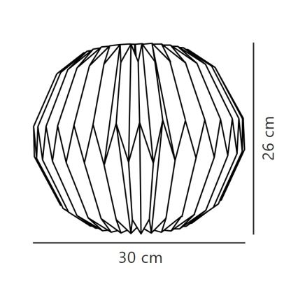 Nordlux - Varjostin kattokruunuun BELLOY E27 halkaisija 30 cm