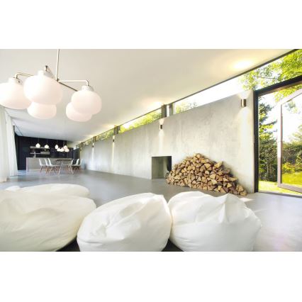 Nordlux - CANTO ulkoseinävalaisin 2xGU10/28W/230V IP44 messinki