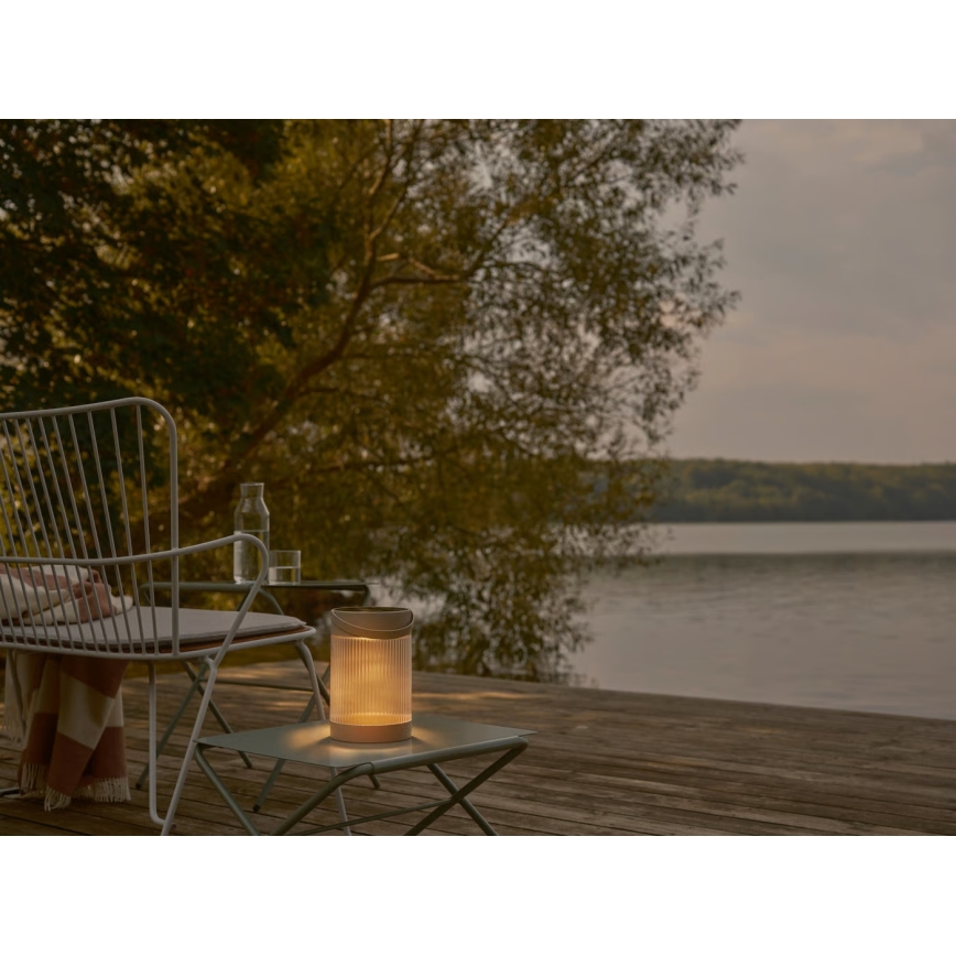 Nordlux - COUPAR LED aurinkovalaisin LED/3,2W/3,7V beige