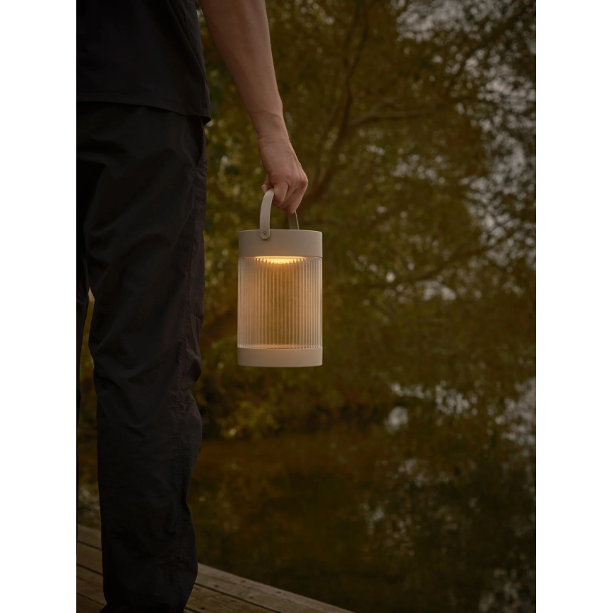 Nordlux - COUPAR LED aurinkovalaisin LED/3,2W/3,7V beige