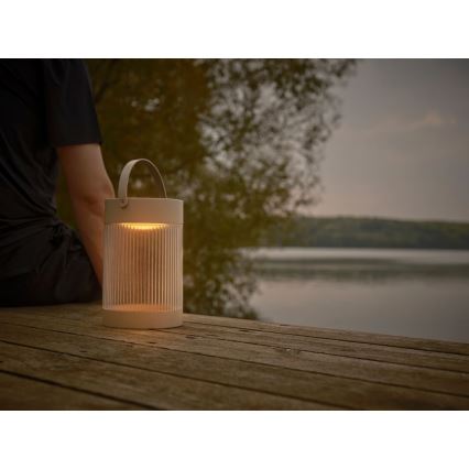 Nordlux - COUPAR LED aurinkovalaisin LED/3,2W/3,7V beige