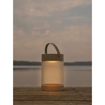 Nordlux - COUPAR LED aurinkovalaisin LED/3,2W/3,7V beige