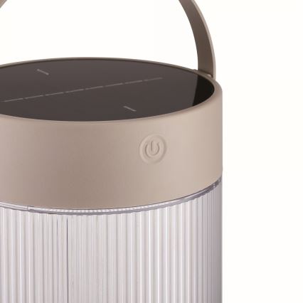 Nordlux - COUPAR LED aurinkovalaisin LED/3,2W/3,7V beige