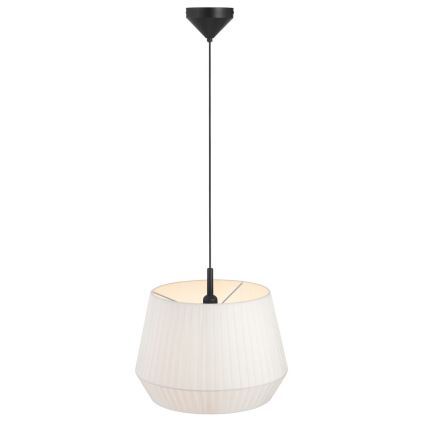 Nordlux - DICTE riippuvalaisin vaijerilla 1xE27/60W/230V, Ø 40 cm, valkoinen