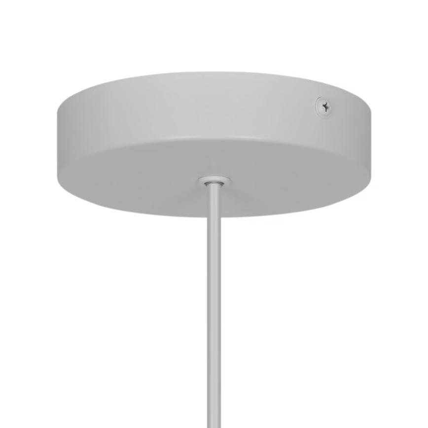 Nordlux - ELBIE-riippuvalaisin vaijerilla 1xE27/15W/230V Ø 24 cm valkoinen