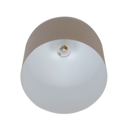 Nordlux - GASTON-riippuvalaisin vaijerilla 1xE27/40W/230V beige