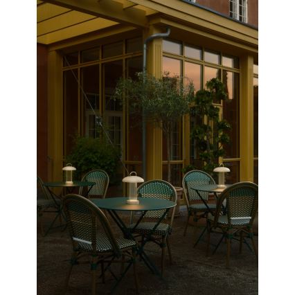 Nordlux - LED-himmennettävä ladattava kosketusohjattu pöytälamppu MIRANO LED/3W/3,7V beige