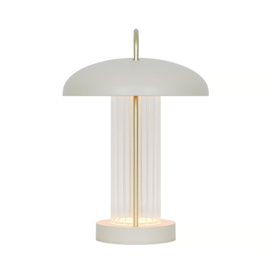 Nordlux - LED-himmennettävä ladattava kosketusohjattu pöytälamppu MIRANO LED/3W/3,7V beige