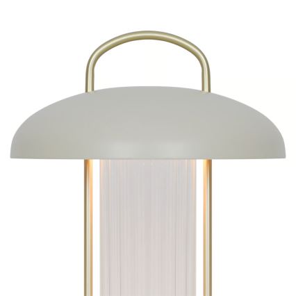 Nordlux - LED-himmennettävä ladattava kosketusohjattu pöytälamppu MIRANO LED/3W/3,7V beige
