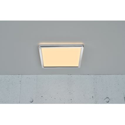 Nordlux - Himmennettävä LED-kattovalaisin kylpyhuoneeseen OJA LED/14,5W/230V 3000/4000K IP54 30x30 cm