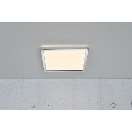 Nordlux - Himmennettävä LED-kattovalaisin kylpyhuoneeseen OJA LED/14,5W/230V 3000/4000K IP54 30x30 cm