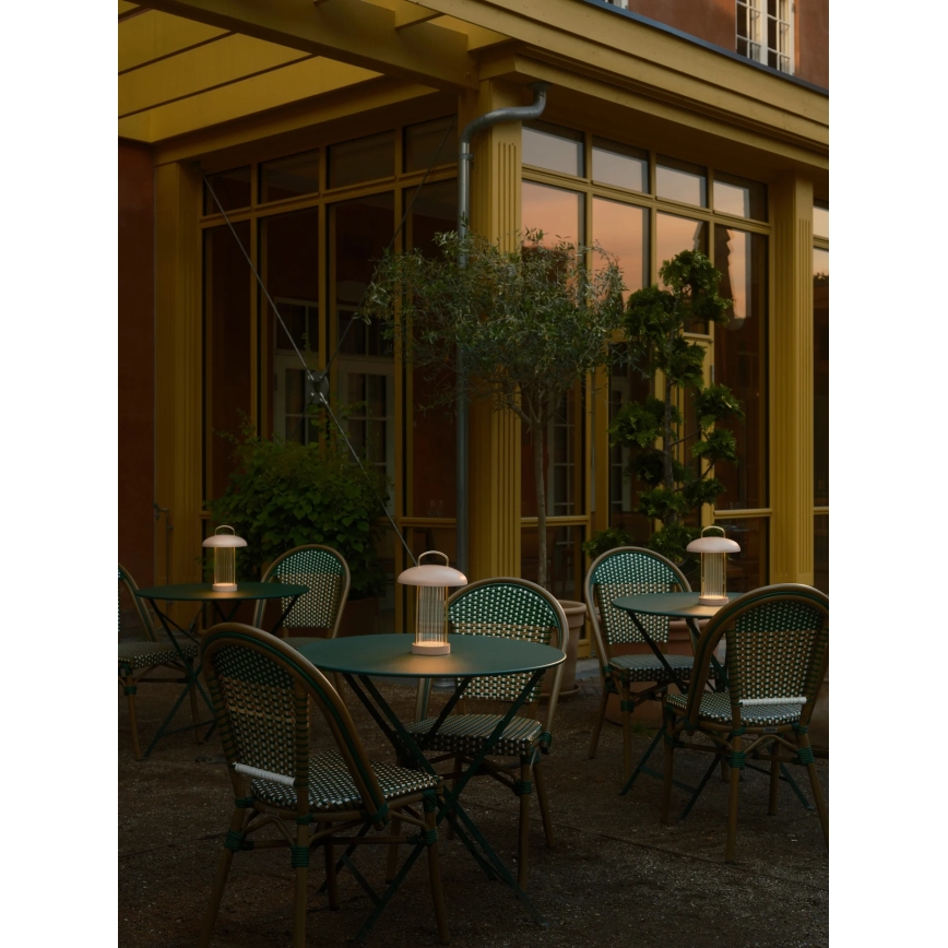 Nordlux - LED-himmennettävä ladattava kosketusohjattu pöytälamppu MIRANO LED/3W/3,7V vaaleanpunainen