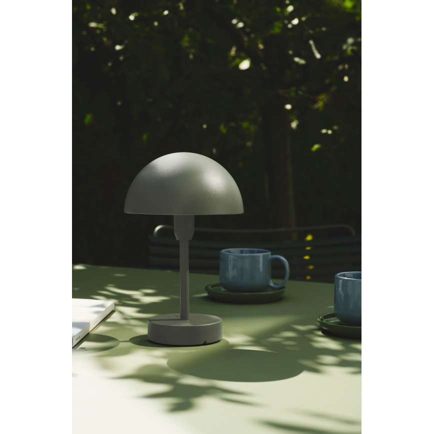 Nordlux - LED himmennettävä ladattava ulkokäyttöinen pöytävalaisin ELLEN LED/2,8W/3,7V 2200 mAh IP44 vihreä