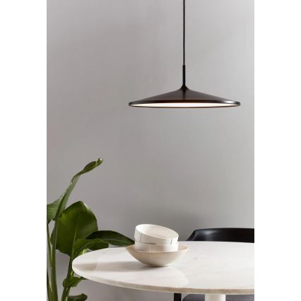 Nordlux - Himmennettävä LED-kattokruunu johdossa BALANCE LED/13W/230V 2700K halkaisija 42 cm musta