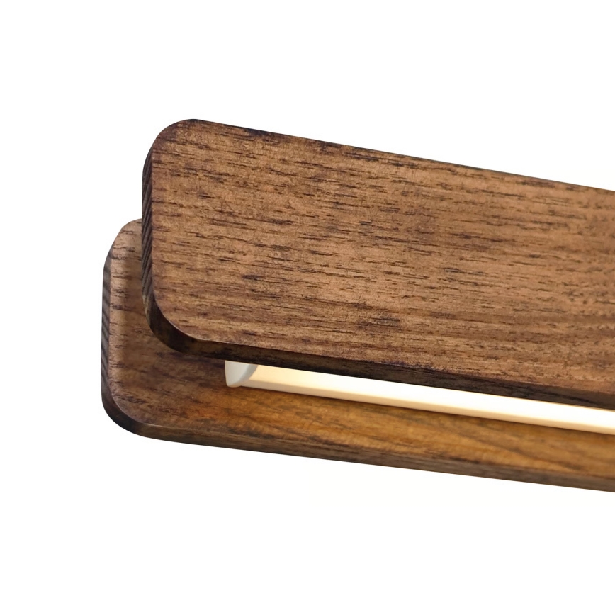 Nordlux - LED-himmennettävä riippuvalaisin kaapelilla ILGAS LED/47W/230V 3000K ruskea/saarni