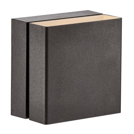 Nordlux - LED-himennettävä ulkoseinävalaisin TURN LED/13,8W/230V IP54 musta