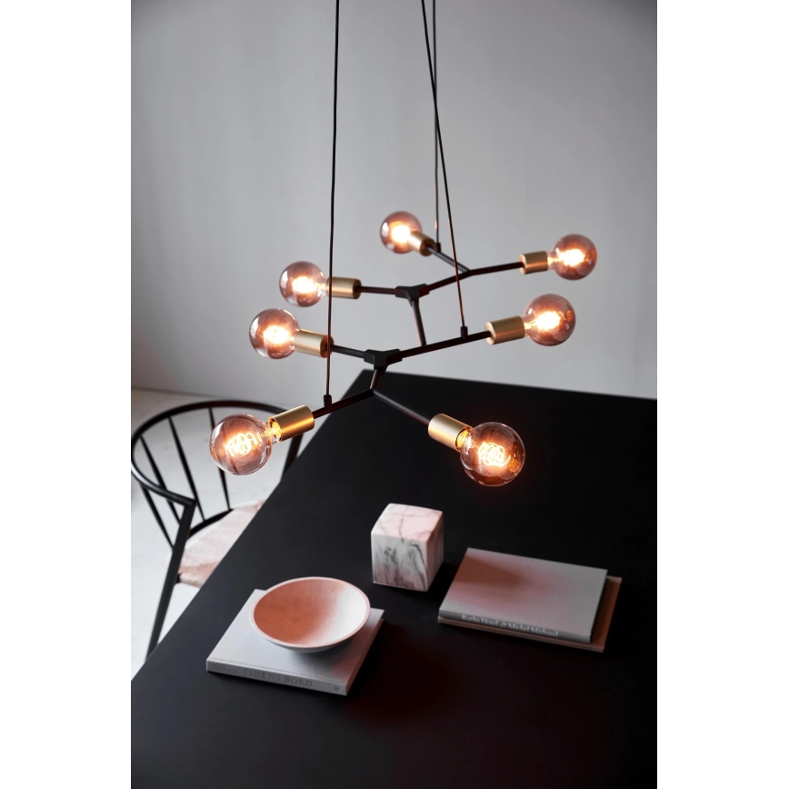 Nordlux - JOSEFINE riippuvalaisin vaijerilla 7xE27/60W/230V