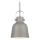 Nordlux - Kattokruunu johdossa ADRIAN 1xE27/25W/230V halkaisija 25 cm harmaa