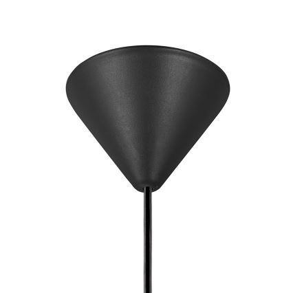 Nordlux - Kattokruunu johdossa DIAL 1xE27/40W/230V halkaisija 25 cm musta