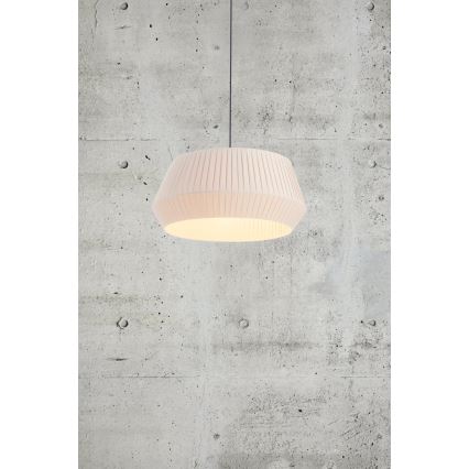 Nordlux - Kattokruunu johdossa DICTE 1xE27/60W/230V halkaisija 53 cm beige