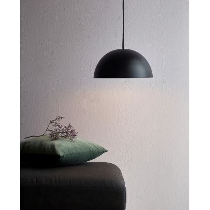 Nordlux - Kattokruunu johdossa ELLEN 1xE27/40W/230V halkaisija 30 cm musta