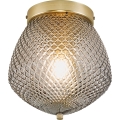 Nordlux - Kattovalo ORBIFORM 1xE27/40W/230V kulta