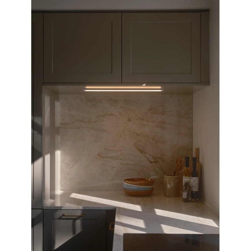 Nordlux - Keittiökaappien alla oleva LED-valo PRESTON LED/8W/230V 3000/4000K 55 cm