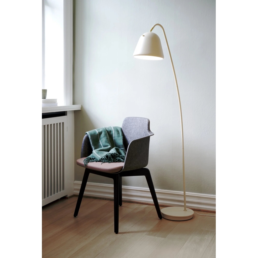Nordlux - Lattialamppu FLEUR 1xE27/15W/230V beige