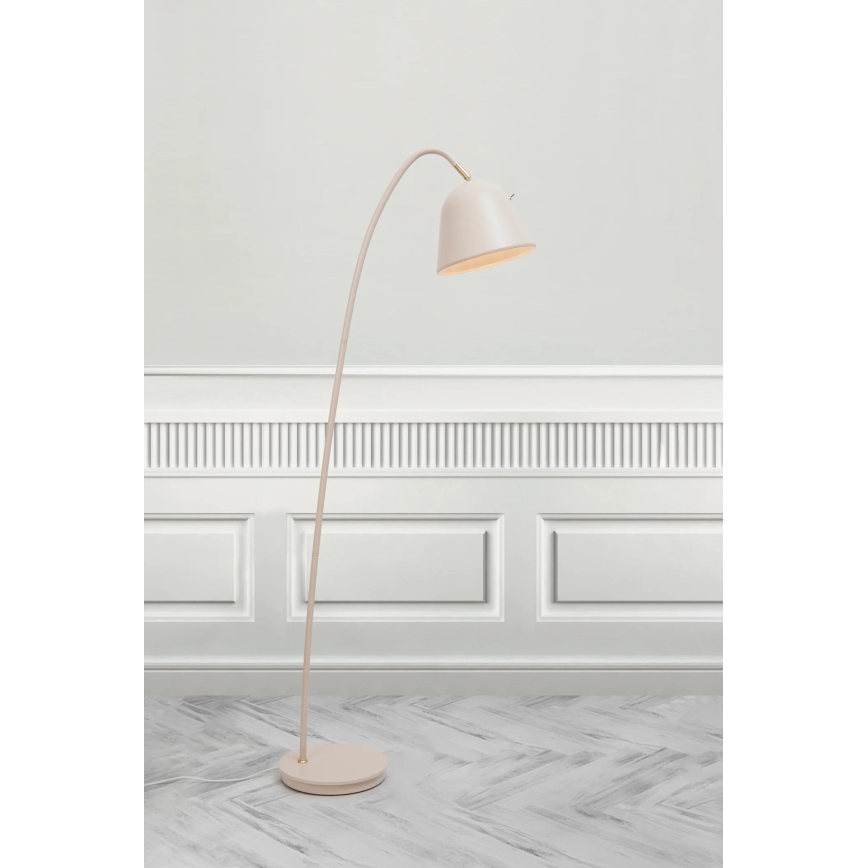 Nordlux - Lattialamppu FLEUR 1xE27/15W/230V beige