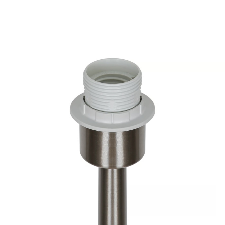 Nordlux - Lattiavalaisin CERA 1xE27/40W/230V mattakromi