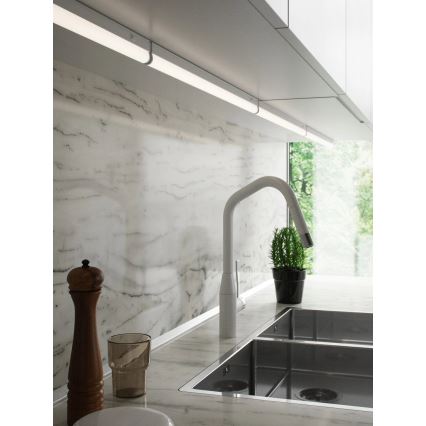 Nordlux - LATONA LED himmennettävä kaapinalusvalaisin 8W/230V 3000/4000K 56,2 cm