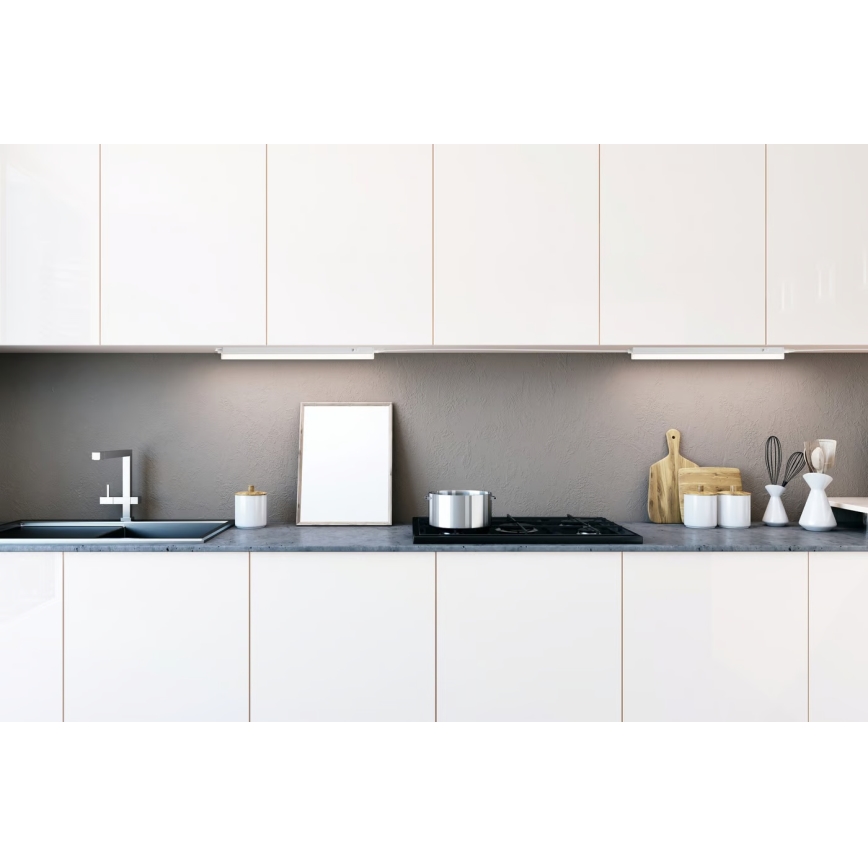 Nordlux - LATONA LED himmennettävä kaapinalusvalaisin 8W/230V 3000/4000K 56,2 cm