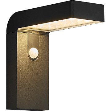 Nordlux - LED aurinkokennoseinävalaisin anturilla ALYA LED/5W/3,7V IP44 2200 mAh