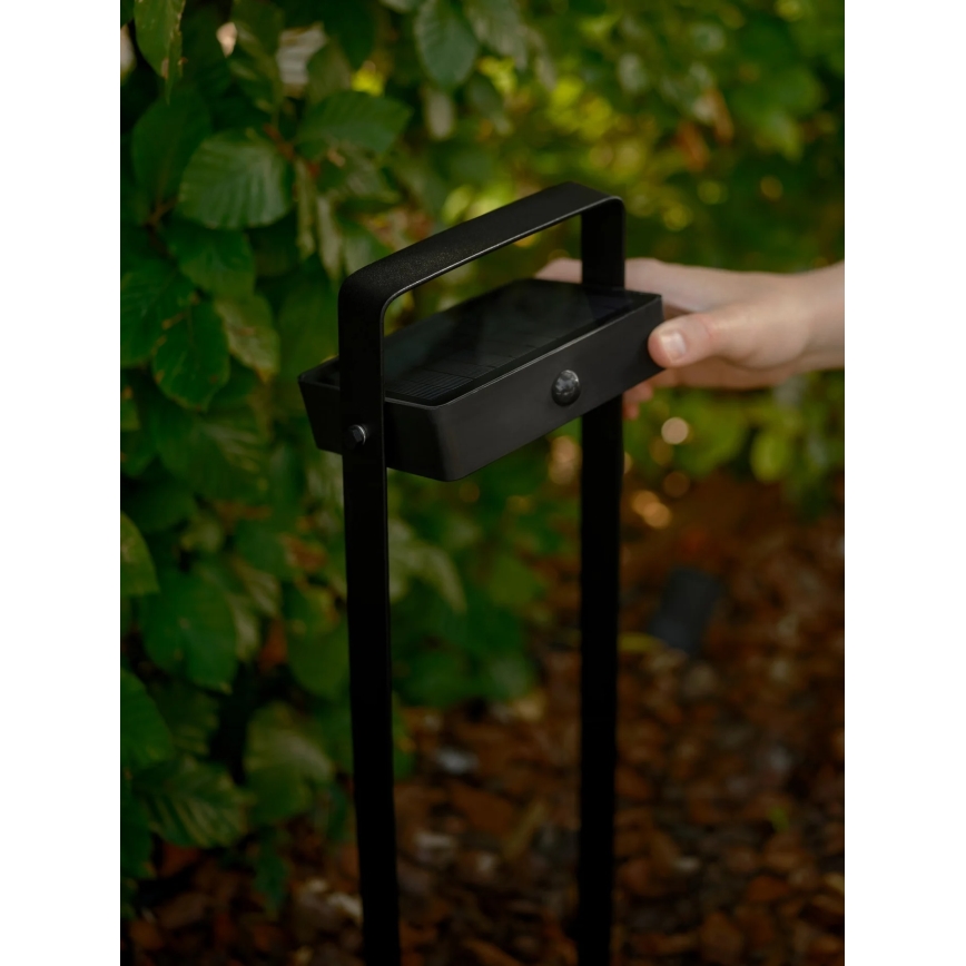 Nordlux - LED-aurinkokennovalaisin SAULIO LED/4,45W/3,7V IP44 2000 mAh 60 cm
