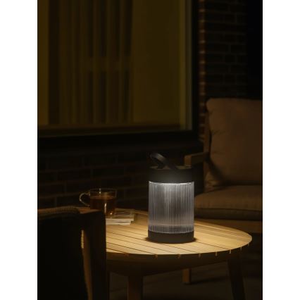 Nordlux - LED-aurinkolamppu COUPAR LED/3,2W/3,7V musta