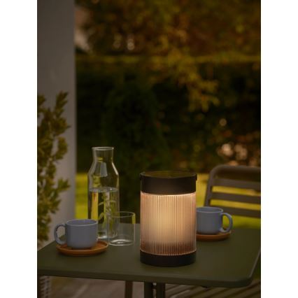 Nordlux - LED-aurinkolamppu COUPAR LED/3,2W/3,7V musta