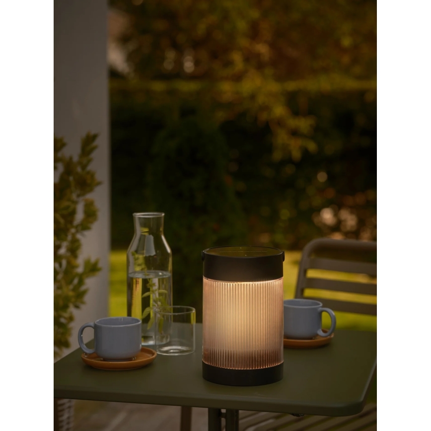 Nordlux - LED-aurinkolamppu COUPAR LED/3,2W/3,7V musta