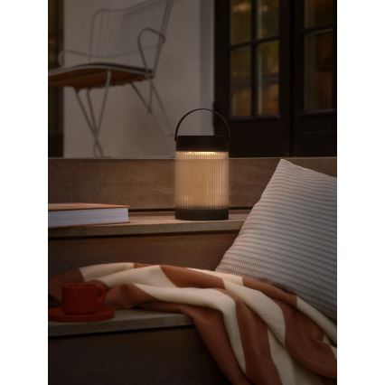 Nordlux - LED-aurinkolamppu COUPAR LED/3,2W/3,7V musta