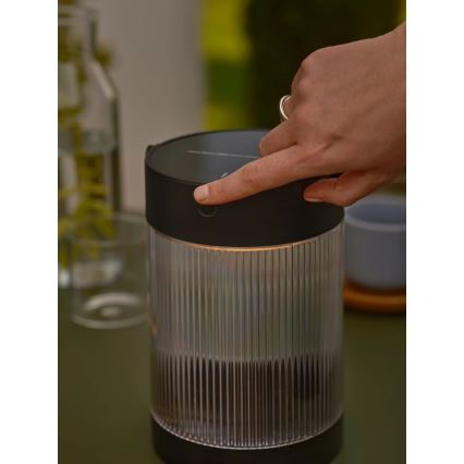 Nordlux - LED-aurinkolamppu COUPAR LED/3,2W/3,7V musta