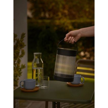 Nordlux - LED-aurinkolamppu COUPAR LED/3,2W/3,7V musta