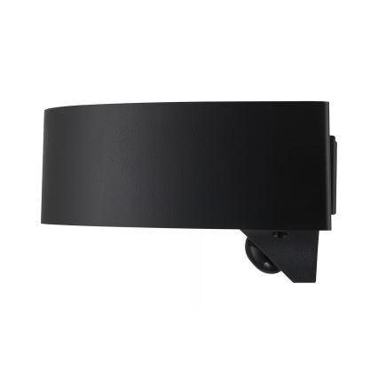 Nordlux - LED aurinkokennoseinävalaisin anturilla MONAY LED/5W/5V 3000K IP44 2000 mAh musta