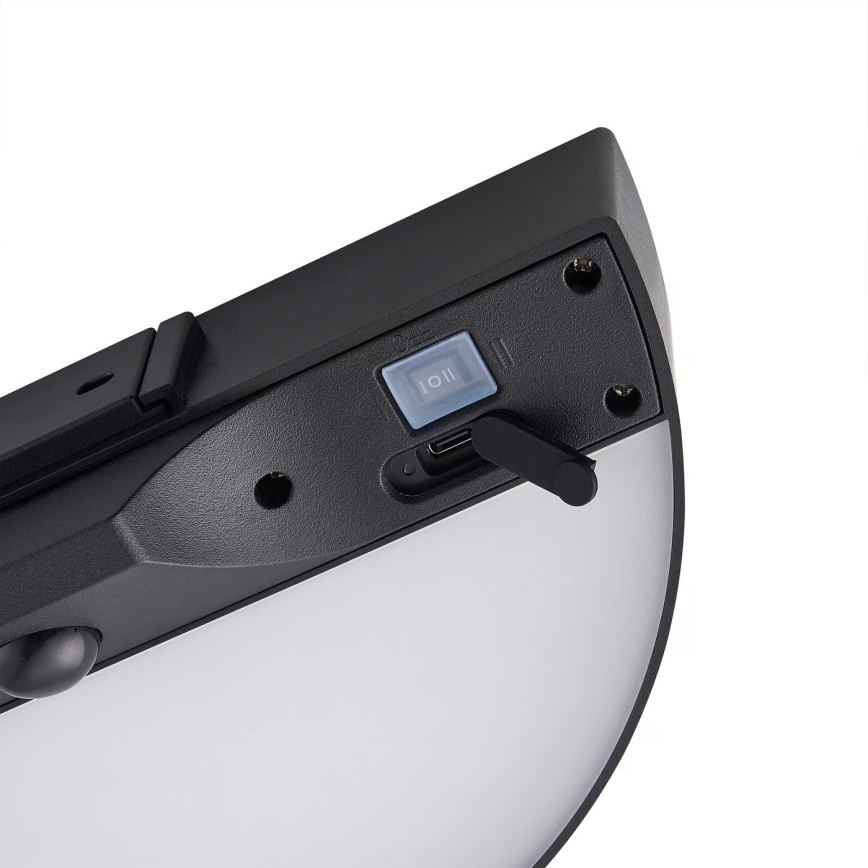 Nordlux - LED aurinkokennoseinävalaisin anturilla MONAY LED/5W/5V 3000K IP44 2000 mAh musta