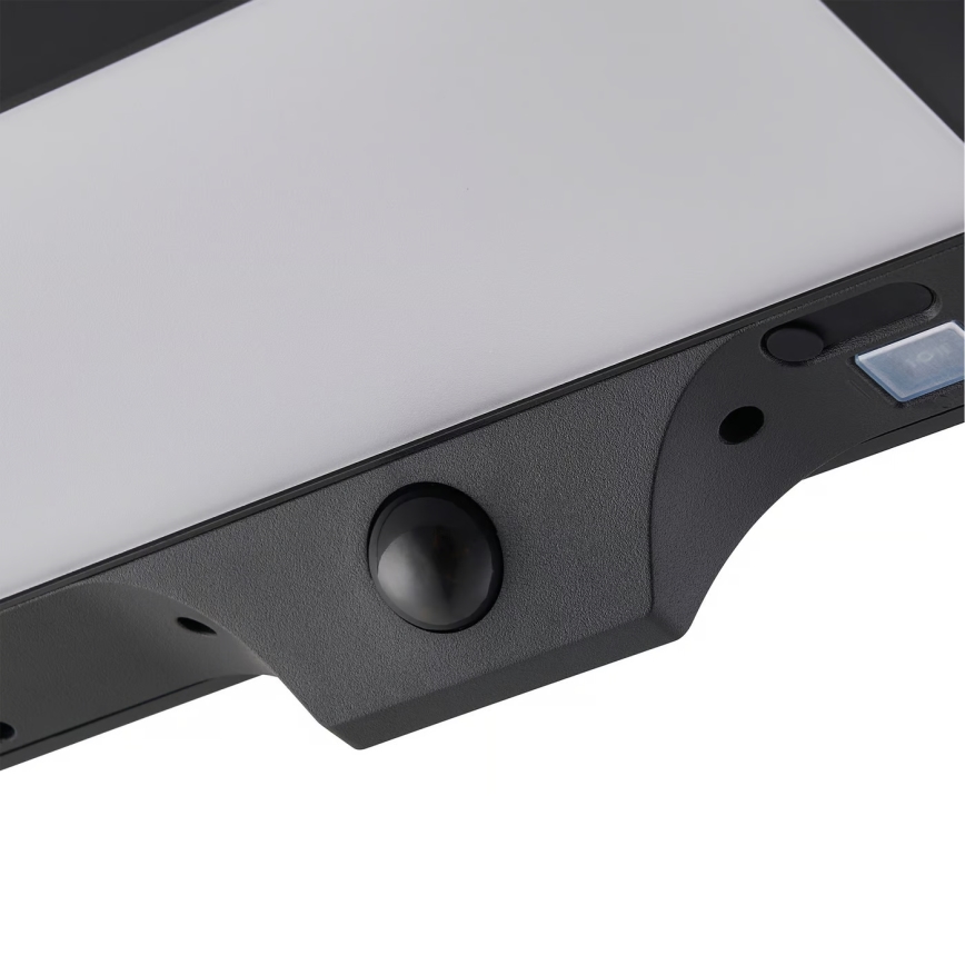 Nordlux - LED aurinkokennoseinävalaisin anturilla MONAY LED/5W/5V 3000K IP44 2000 mAh musta