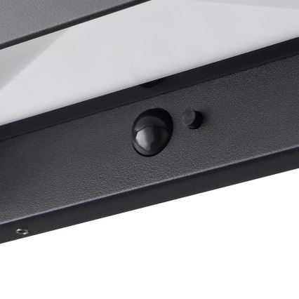 Nordlux - MARCELLIO LED-aurinkovalaisin anturilla LED/5W/5V IP54 2200 mAh musta