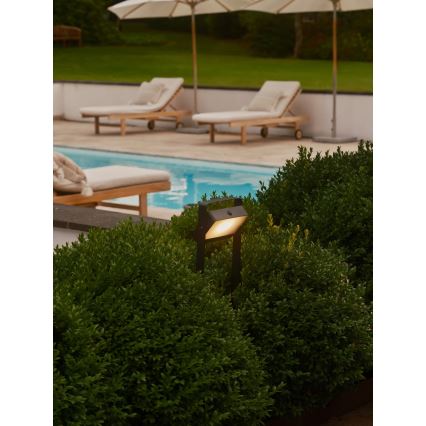 Nordlux - LED-aurinkovalaisin SAULIO LED/4,45W/3,7V IP44 2000 mAh