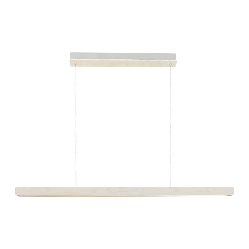 Nordlux - LED himmennettävä riippuvalaisin vaijerilla ILGAS LED/47W/230V 3000K valkoinen/saarni 115 cm