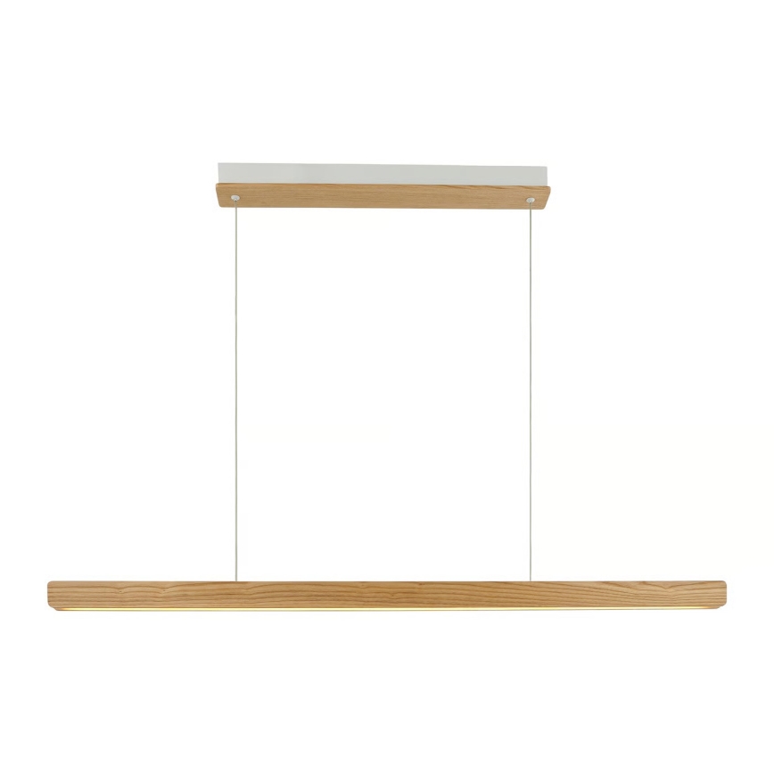 Nordlux - himmennettävä LED-riippuvalaisin johdolla ILGAS LED/47W/230V 3000K beige/valkoinen/saarni 115 cm