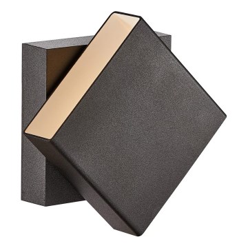 Nordlux - LED-himennettävä ulkoseinävalaisin TURN LED/13,8W/230V IP54 musta