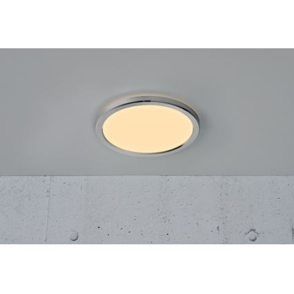 Nordlux - OJA LED-himmennettävä kylpyhuoneen kattovalaisin 14,5W/230V 3000/4000K IP54 halkaisija 30 cm