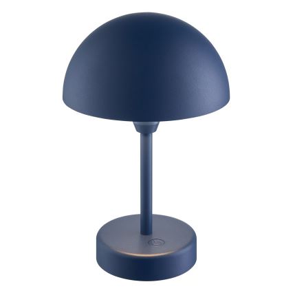 Nordlux - LED Himennettävä ladattava kosketustoiminen ulkokäyttöön tarkoitettu pöytälamppu ELLEN LED/2,8W/3,7V 2200 mAh IP44 sininen